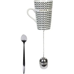 Gifi Coffret Mug 45cl infuseur à thé et cuillere