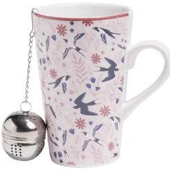 Gifi Coffret mug XL en porcelaine avec cuillère