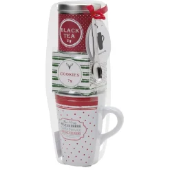 Gifi Coffret mug XXL avec boisson et biscuits Noël Traditionnel