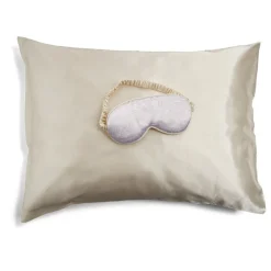 Gifi Bien-Être^Coffret sommeil masque et taie d'oreiller en satin - 2 modèles