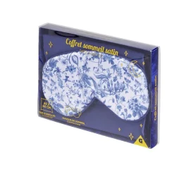 Gifi Bien-Être^Coffret sommeil masque et taie d'oreiller en satin - 2 modèles