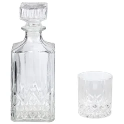 Gifi Coffret whisky carafe et verre 5 pièces