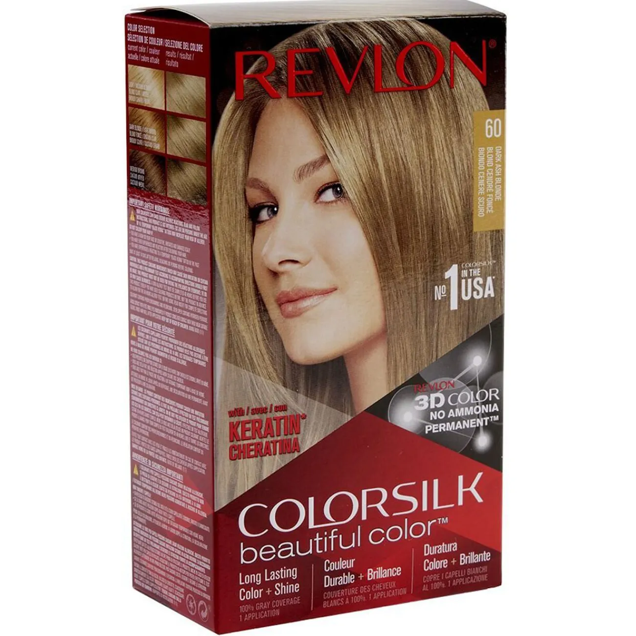 Gifi Beauté^Coloration cheveux Blond cendré 60 Revlon