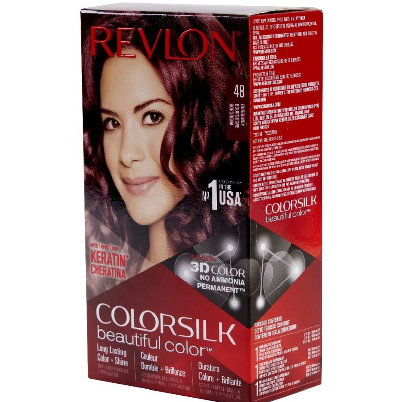Gifi Beauté^Coloration cheveux Bourgogne Keratine 48 Revlon