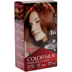 Gifi Beauté^Coloration cheveux Brun roux Keratine 55 Revlon