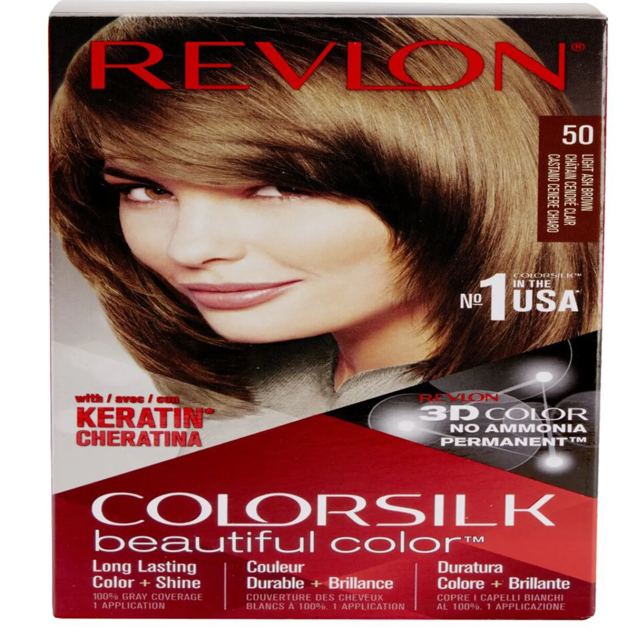 Gifi Beauté^Coloration cheveux Chatain cendré 50 Revlon