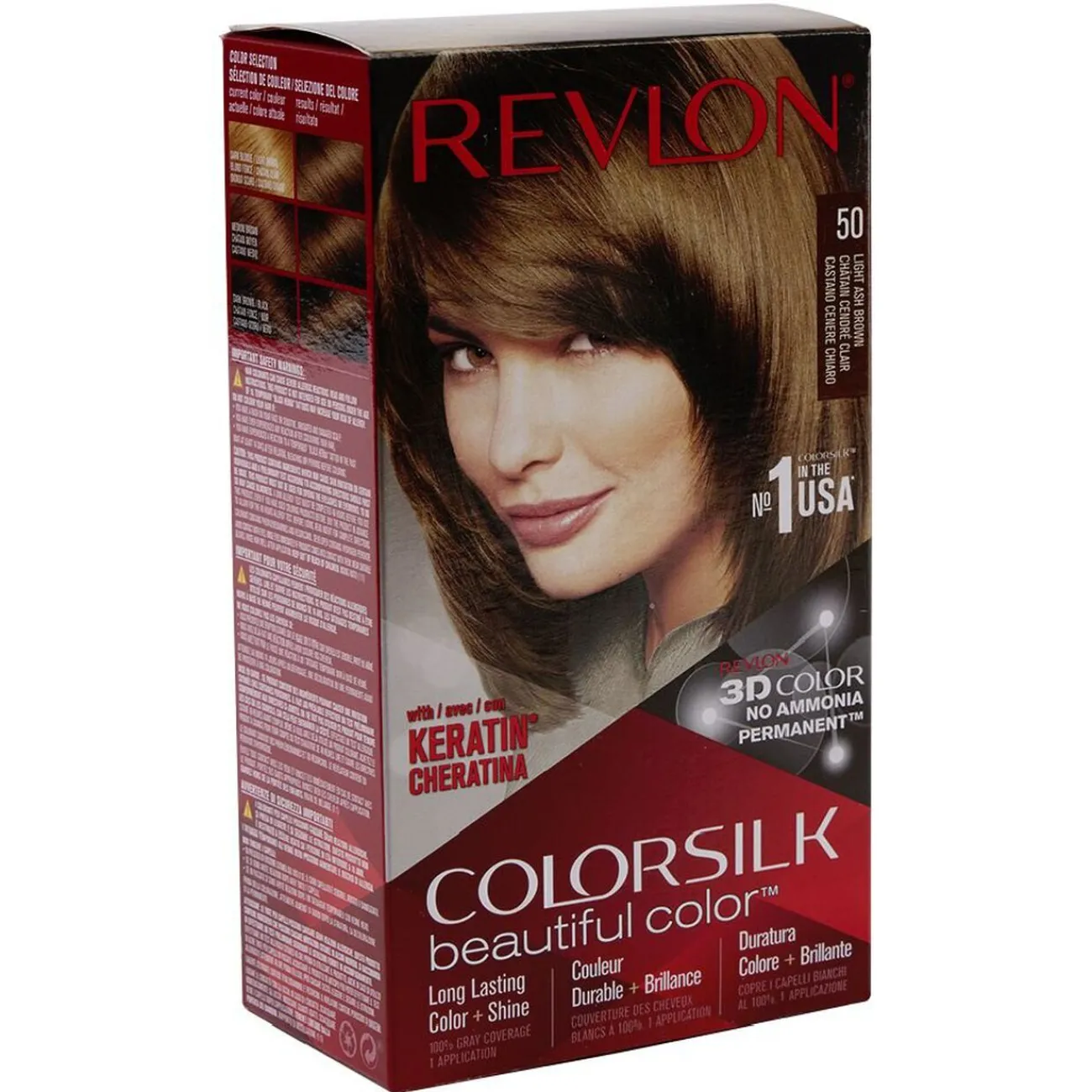 Gifi Beauté^Coloration cheveux Chatain cendré 50 Revlon
