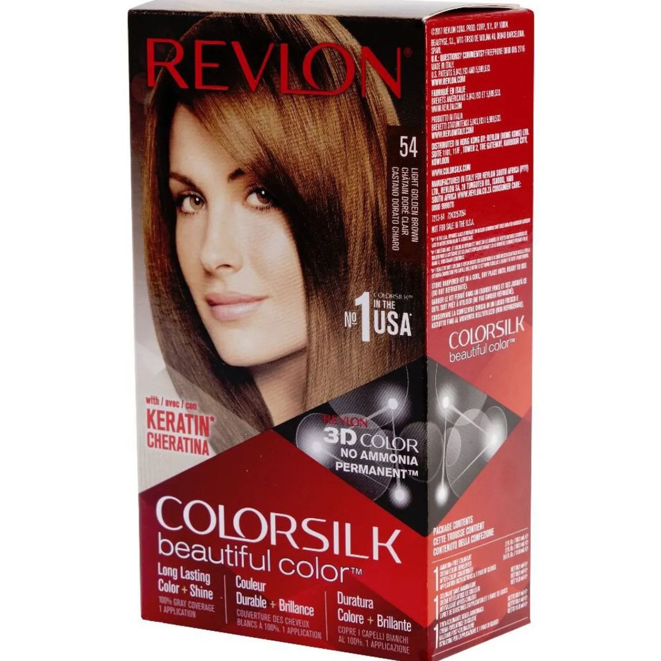 Gifi Beauté^Coloration cheveux Chatain doré 54 Revlon
