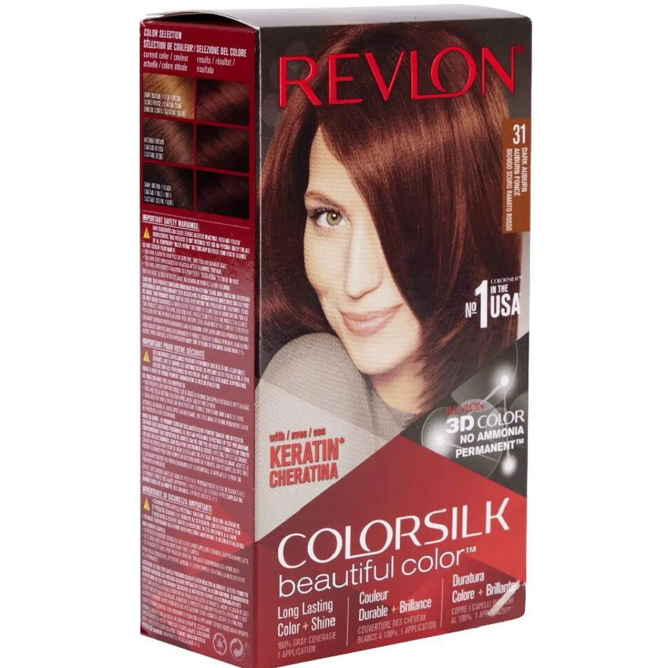 Gifi Beauté^Coloration cheveux Auburn foncé 31 Revlon