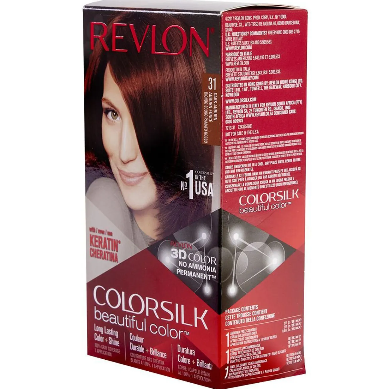 Gifi Beauté^Coloration cheveux Auburn foncé 31 Revlon