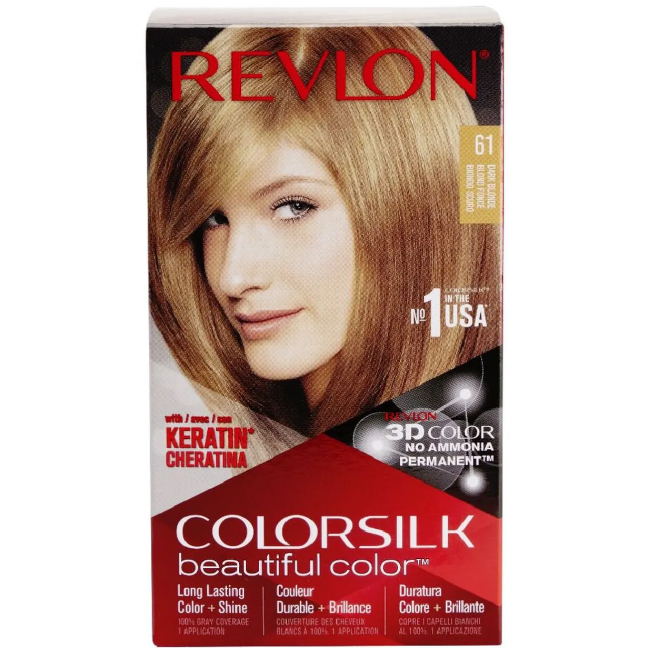 Gifi Beauté^Coloration cheveux Blond foncé 61 Revlon