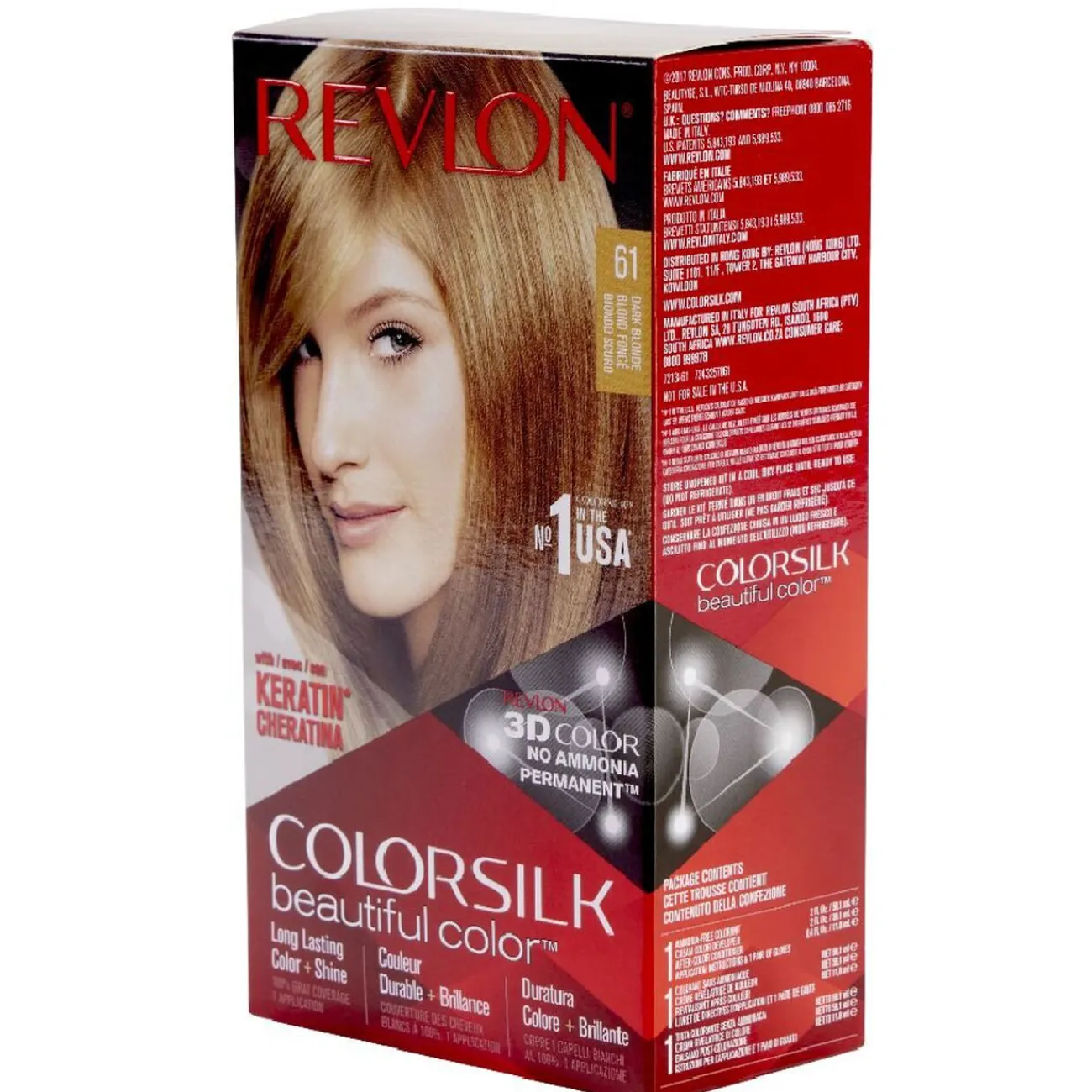 Gifi Beauté^Coloration cheveux Blond foncé 61 Revlon