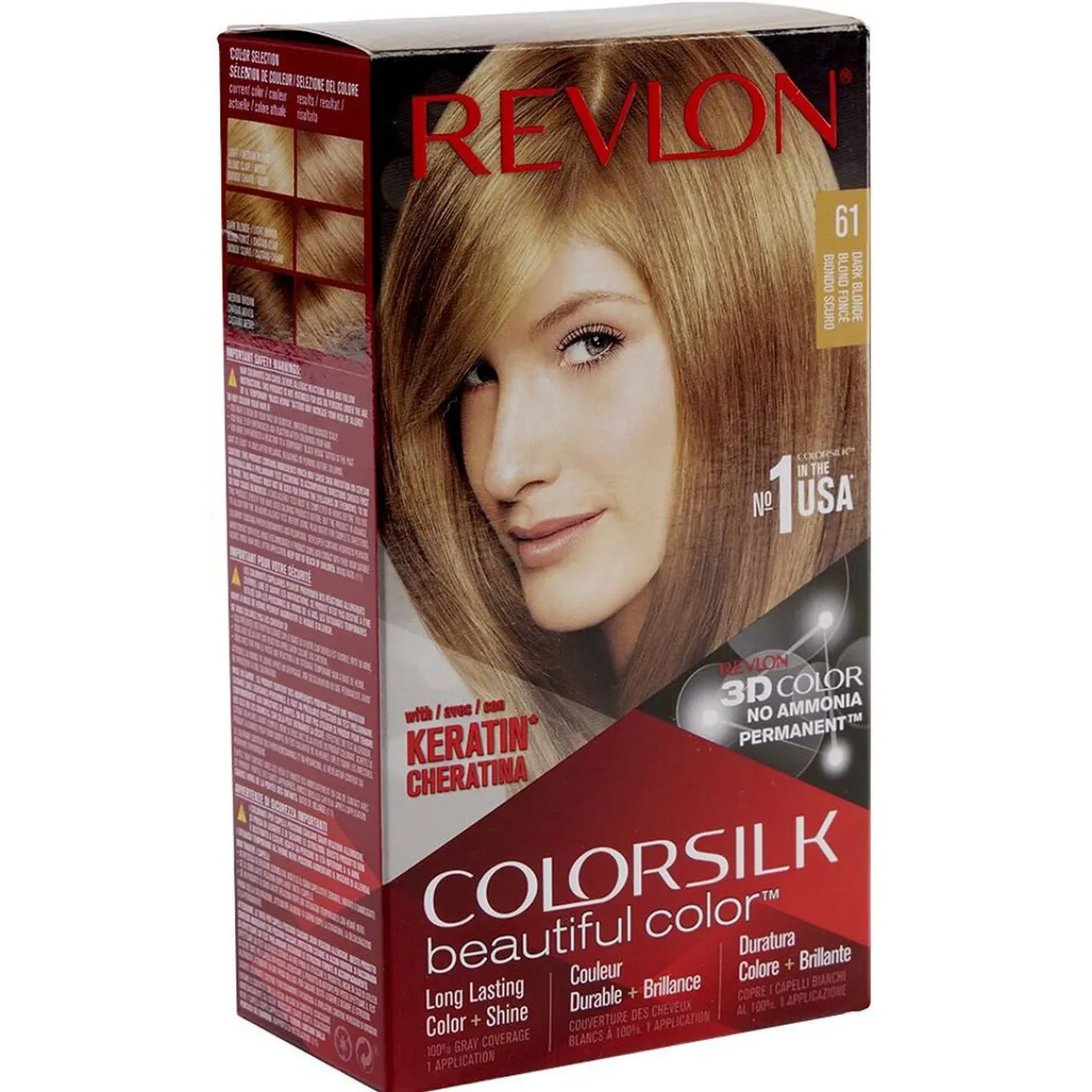 Gifi Beauté^Coloration cheveux Blond foncé 61 Revlon
