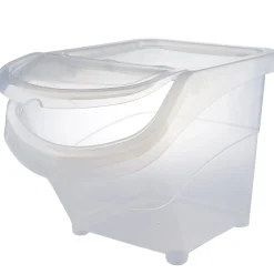 Gifi Rangement|Containers transparents avec couvercle 20 L x3