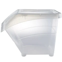Gifi Rangement|Containers transparents avec couvercle 20 L x3
