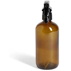 Gifi Aménagement Salle De Bain^Contenant spray 500ml verre marron