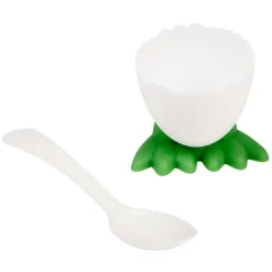 Gifi Coquetier en plastique forme oeuf x4