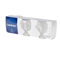 Gifi Coquetier Luminarc design poule transparent x3