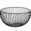 Gifi Corbeille à fruits métal filaire noir