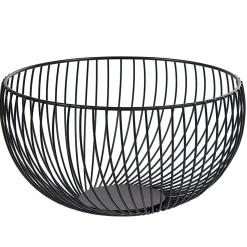Gifi Corbeille à fruits métal filaire noir