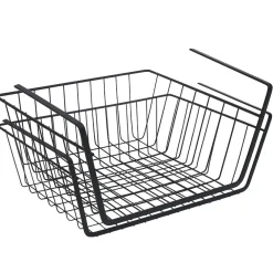 Gifi Corbeille à suspendre métal noir x2