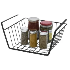 Gifi Corbeille à suspendre métal noir x2