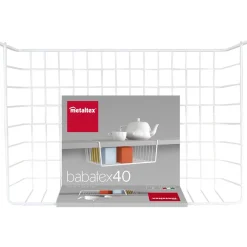 Gifi Corbeille blanche à suspendre Metaltex