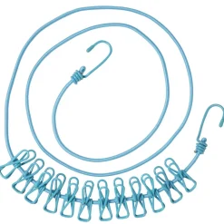 Gifi Entretien Du Linge|Corde à linge extensible + 12 pinces