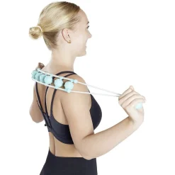 Gifi Bien-Être^Corde de massage récupération sportive plastique bleu