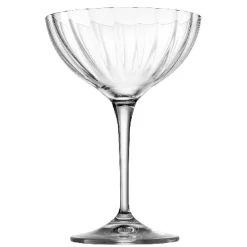 Gifi Coupe à champagne en verre Cristal 21 cl x4