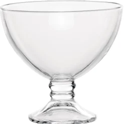 Gifi Coupe à glace en verre transparent
