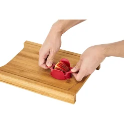 Gifi Coupe fraise lames inox acrylique rouge