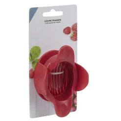 Gifi Coupe fraise lames inox acrylique rouge