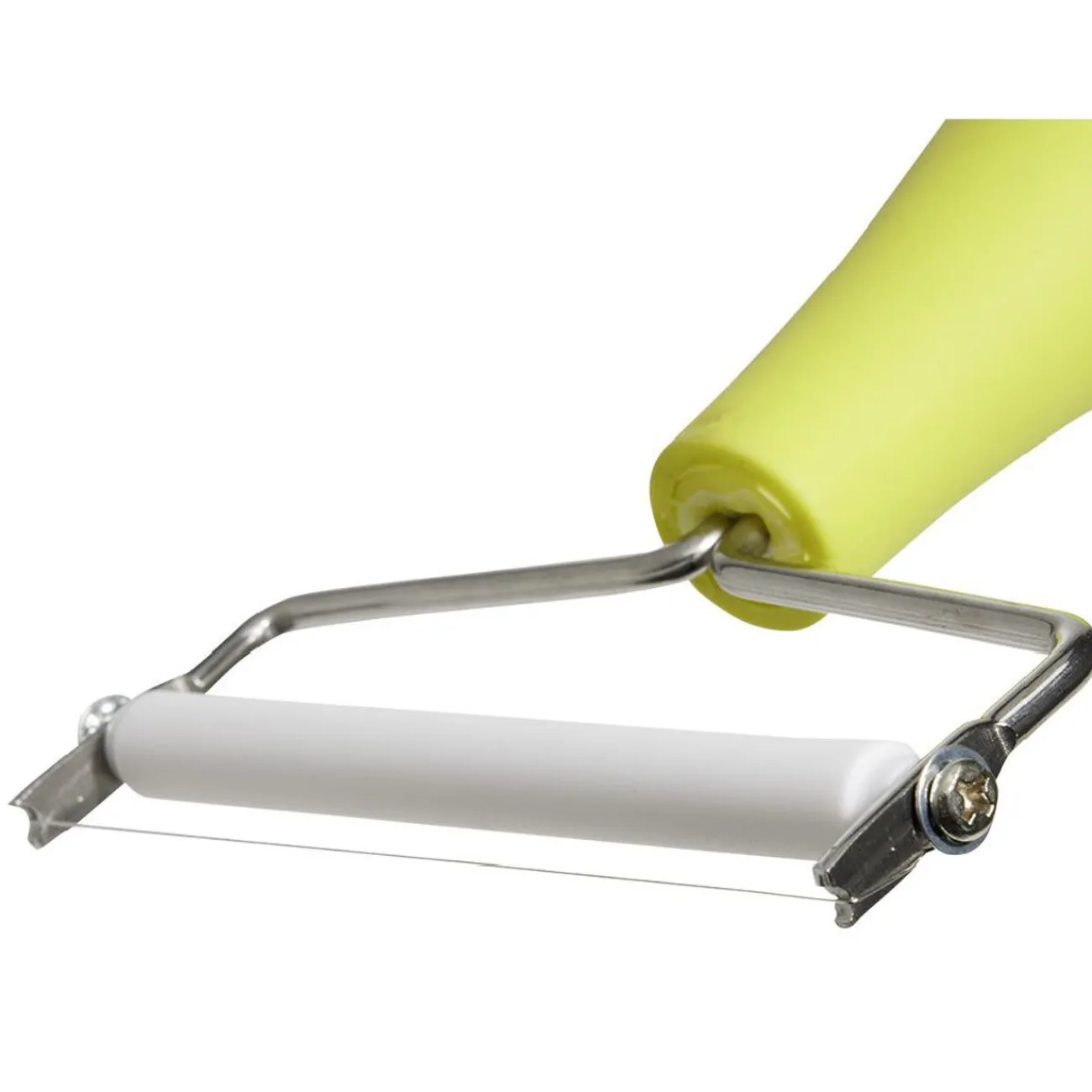 Gifi Coupe fromage en inox et plastique vert