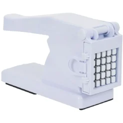 Gifi Coupe-frites manuel inox abs blanc