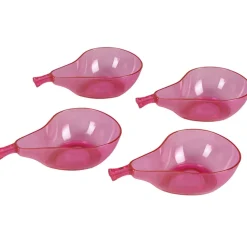Gifi Coupelle design poire rose x4