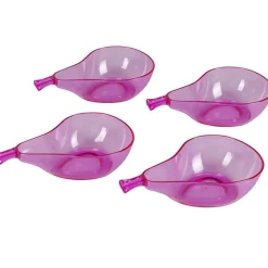 Gifi Coupelle design poire violette x4