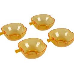 Gifi Coupelle design pomme orange x4