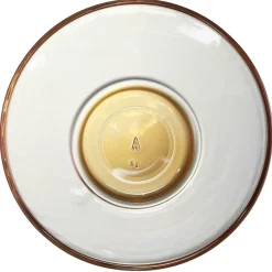 Gifi Coupelle en verre avec fond coloré