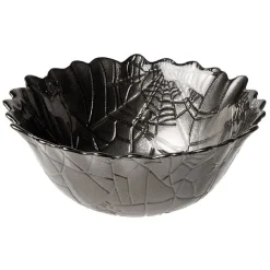 Gifi Coupelle en verre Halloween design toile d'araignée Ø15cm