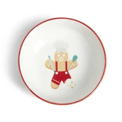 Gifi Coupelle Noël porcelaine Ø12cm - 2 modèles