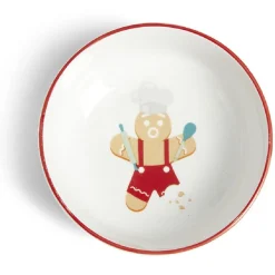 Gifi Coupelle Noël porcelaine Ø12cm - 2 modèles