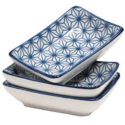 Gifi Coupelle rectangle décor cyclade x3