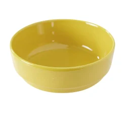 Gifi Coupelle ronde Oslo jaune moutarde