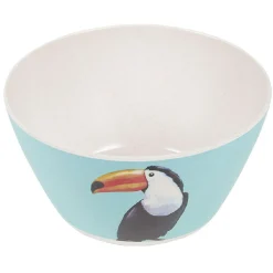 Gifi Coupelle résine mélaminée design exotique