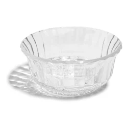 Gifi Coupelle transparente en verre ciselé
