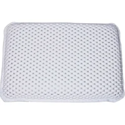 Gifi Bien-Être^Coussin de bain relax avec 8 ventouses blanc