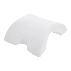 Gifi Bien-Être^Coussin mémoire de forme oreiller incurvé blanc 36x30xH13cm