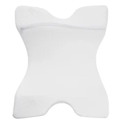 Gifi Bien-Être^Coussin mémoire de forme oreiller incurvé blanc 36x30xH13cm