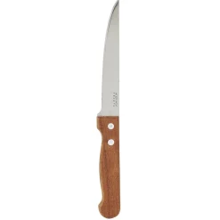 Gifi Couteau à grillade manche bois bubinga lame inox 11 cm